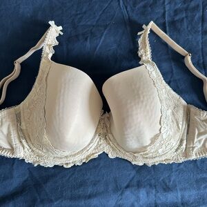 Figleaves Cream Lace Bra 30F